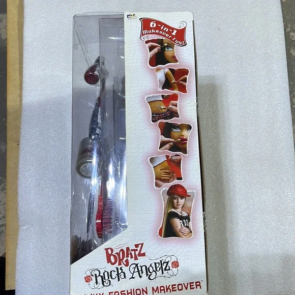 🦄 Unicorn RARE 👀 NWT 2004 Bratz Rock Angelz Funky Fashion Makeover - Sasha - Picture 4 of 10